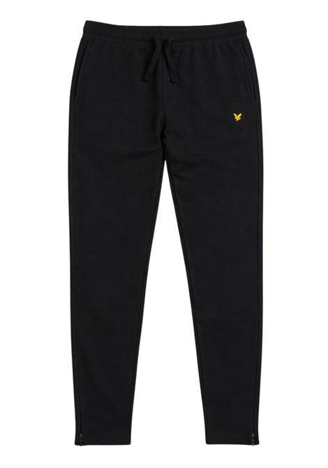 Black viscose trousers for children LYLE & SCOTT | 54414NERO